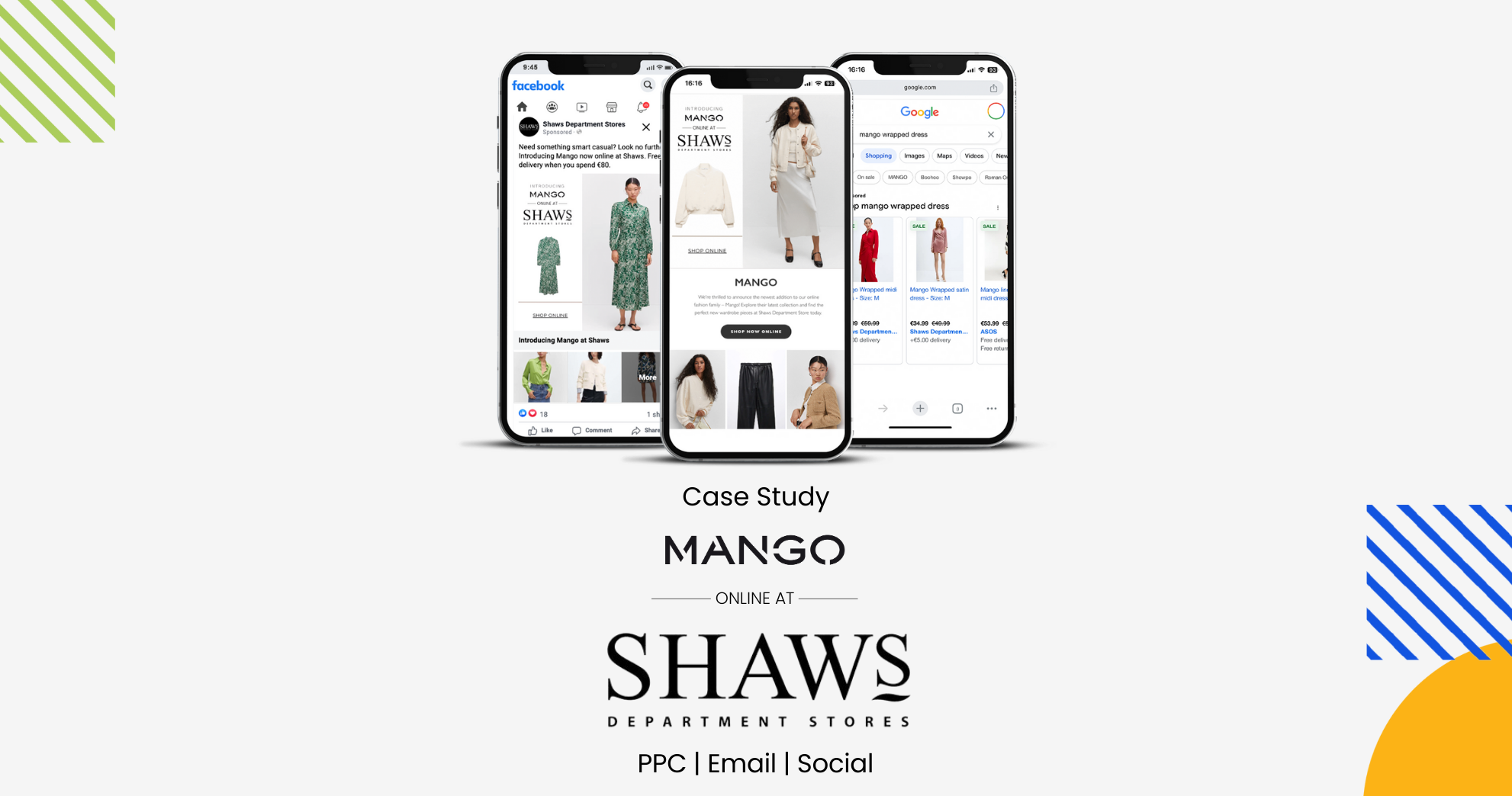 Mango online at Shaws - Case Study